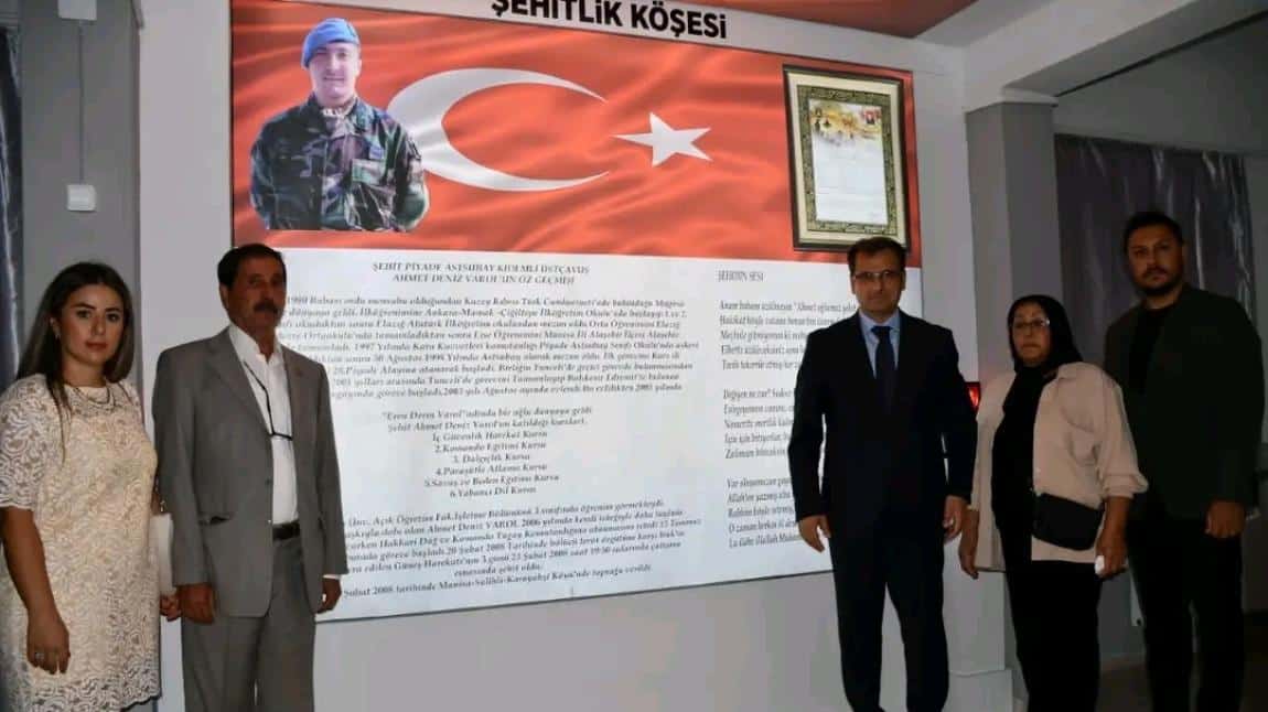 ŞEHİDİ ANMA VE ATATÜRK KÖŞESİ AÇILIŞI